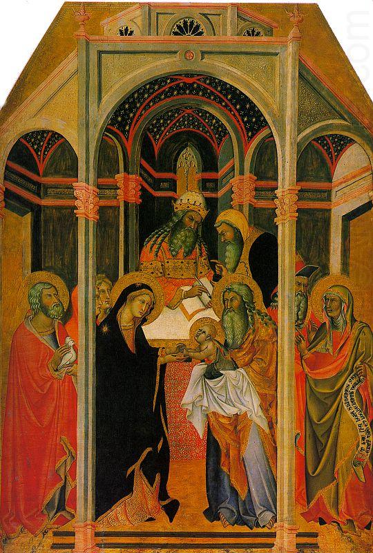 The Presentation in the Temple   3456, Bartolo di Fredi